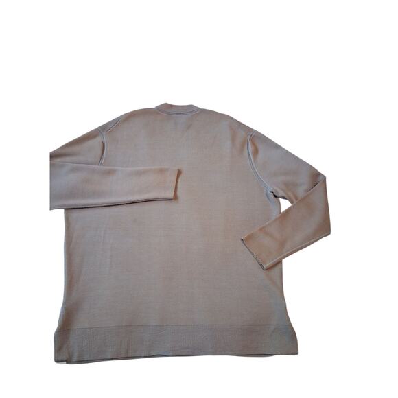 Acne Studio Women's XXL Quiet Luxury Wool Blend Minimalist Boxy Preppy Sweater - Picture 5 of 13